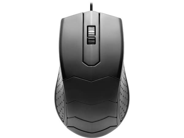 Defender HIT MB-530, Ambidextrous, Optisk, USB Type-A, 1000 DPI, Svart Svart