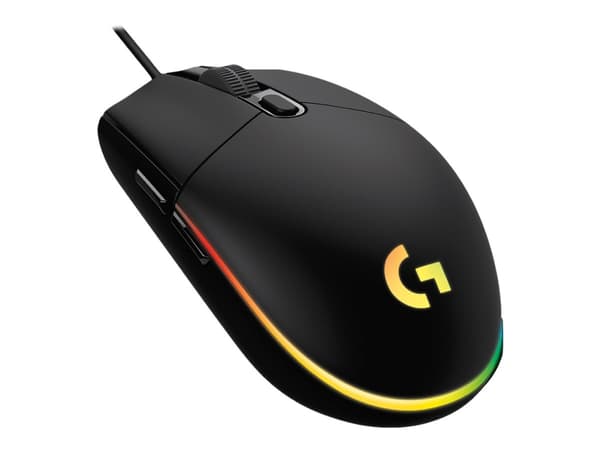 Logitech G G102 Gaming Mouse, USB A-tyyppi, 8000 DPI, 1 ms, Musta