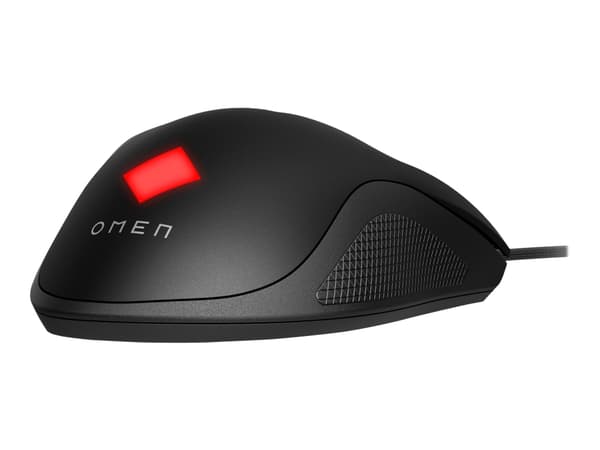 OMEN by HP Vector - Mus - högerhänt - 6 knappar - kabelansluten - USB 2.0 - svart - för HP 21, 22, 24, 27; Pavilion 24, 27, 32, TP01