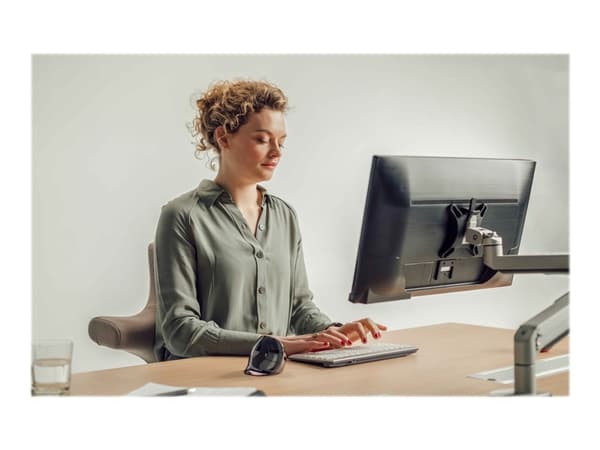 Bakker Elkhuizen Evoluent D Large - Vertikal mus - ergonomisk - högerhänt - optisk - 6 knappar - kabelansluten - USB