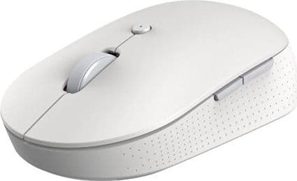 Xiaomi MI Dual Mode - Silent Edition - mus - optisk - 5 knapper - trådløs - 2.4 GHz, Bluetooth 4.2 LE - USB trådløs mottaker - hvit