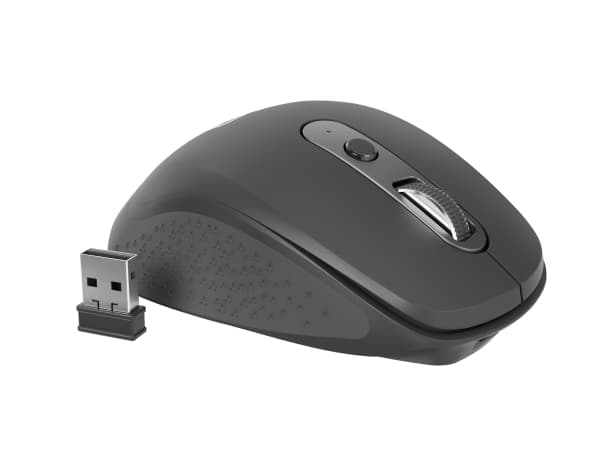 NATEC Falcon, högerhand, Optisk, Bluetooth, 3200 DPI, Svart