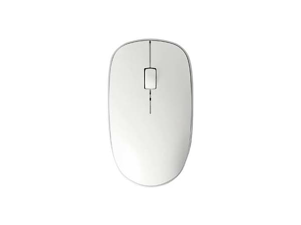 Rapoo M200 Silent, Ambidextrous, Optisk, Trådlös RF + Bluetooth, 1300 DPI, Vit