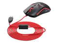 Pikkukuva 1 / 5: Glorious PC Gaming Race G-ASC-RED, Punainen, 2 m, Glorious PC Gaming Race, 1 kpl, Punottu, USB A-tyyppi