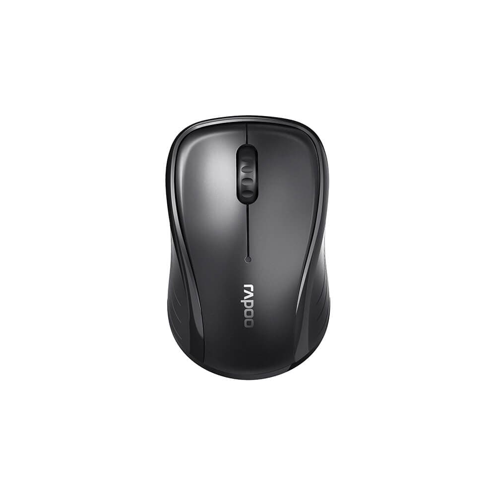 RAPOO Mus M280 Multi-Mode Trådløs Optisk Svart