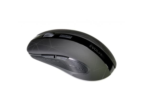 Evolveo WM430, Ambidextrous, RF Trådlös, 1600 DPI, Svart