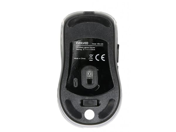 Evolveo WM430, Ambidextrous, RF Trådlös, 1600 DPI, Svart
