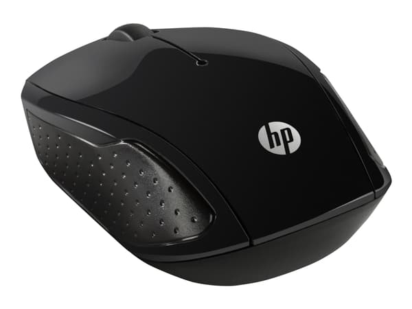 HP 220 - Mus - høyre- og venstrehåndet - optisk - trådløs - 2.4 GHz - USB trådløs mottaker - for Pavilion 24, 27, 32, 590, 595, TP01