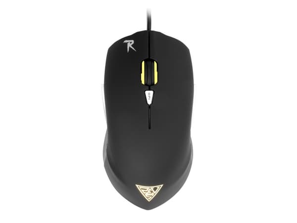 GAMDIAS GMS5501, Optisk, USB Type-A, 4000 DPI, Svart