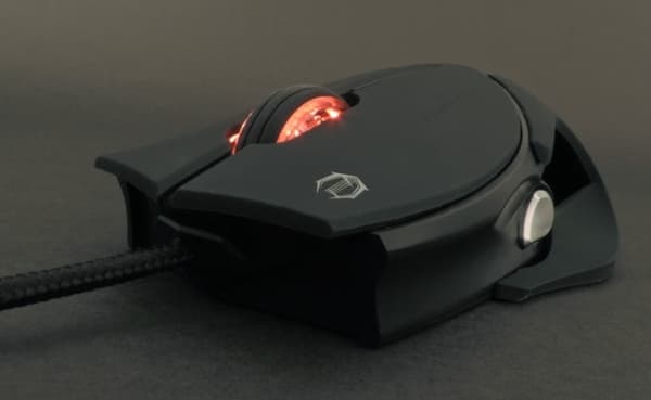 GAMDIAS APOLLO, Ambidextrous, Optisk, USB Type-A, 3200 DPI, Svart