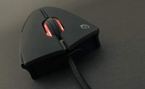 GAMDIAS APOLLO, Ambidextrous, Optisk, USB Type-A, 3200 DPI, Svart