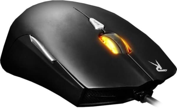 GAMDIAS OUREA, högerhand, Optisk, USB Type-A, 2500 DPI, Svart