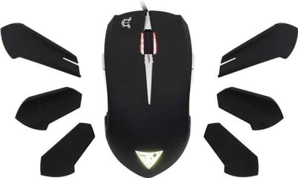 GAMDIAS EREBOS, Optinen, USB A-tyyppi, 3500 DPI, Musta
