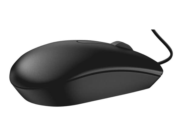 Dell MS116 - Mus - optisk - kabelansluten - USB - svart