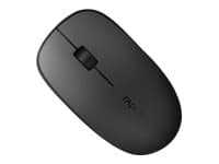 Rapoo M200 - Mus - optisk - 3 knapper - trådløs - 2.4 GHz, Bluetooth 4.0, Bluetooth 3.0 - USB trådløs mottaker - mørk grå
