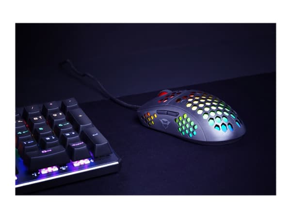 Trust GXT 960 Graphin - Mus - høyrehendt - optisk - 6 knapper - kablet - USB 2.0
