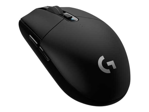 Logitech G G305 - Mus - optisk - 6 knappar - trådlös - 2.4 GHz - trådlös USB-mottagare - lila
