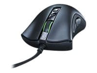 Razer DeathAdder V2 Pro - Mus - ergonomisk - högerhänt - optisk - 8 knappar - trådlös, kabelansluten - Bluetooth, USB, 2.4 GHz Svart