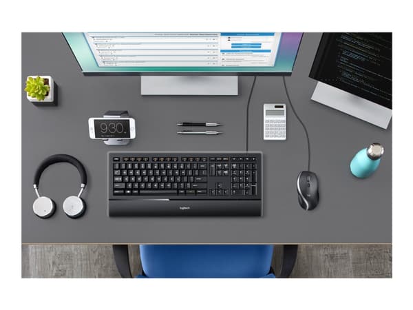 Logitech M500s Advanced Corded Mouse - Mus - optisk - 7 knappar - kabelansluten - USB