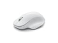 Miniatyrbild 4 av 5: Microsoft Bluetooth Ergonomic Mouse - Mus - ergonomisk - optisk - 5 knappar - trådlös - Bluetooth 5.0 LE - Glaciär