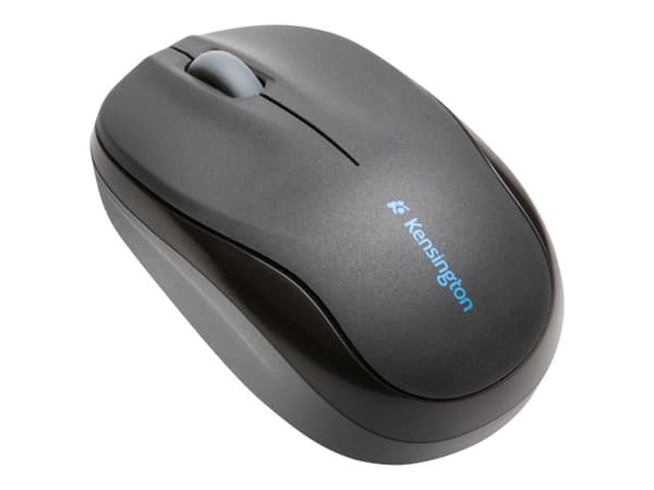 Kensington Pro Fit Mobile - Mus - høyre- og venstrehåndet - laser - 3 knapper - trådløs - Bluetooth 3.0 - svart Sort