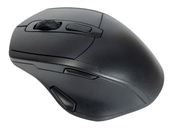 Eterno M-230 - Mus - ergonomisk - optisk - 6 knapper - trådløs - 2.4 GHz - USB trådløs mottaker - løsvekt