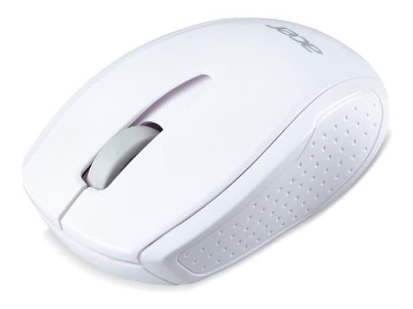 Acer M501 - Mus - optisk - 3 knappar - trådlös - 2.4 GHz - trådlös USB-mottagare - vit - detaljhandel - för Chromebook 31X; 512; 71X; Chromebook Ente