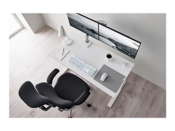 Razer Pro Click, Oikeakätinen, Optinen, RF Wireless + Bluetooth, 16000 DPI, Harmaa, Valkoinen