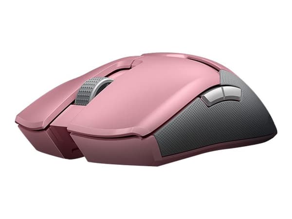 Razer Viper Ultimate, Oikeakätinen, Optinen, RF Wireless + USB Type-C, 20000 DPI, Vaaleanpunainen