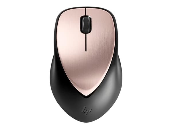 HP Ladattava ENVY 500 -hiiri, Molempikätinen, Laser, Langaton RF, 1600 DPI, Musta, Harmaa