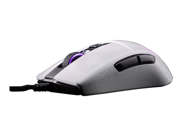 ROCCAT Burst Pro - Mus - optisk - kablet - USB 2.0 - hvit Vit