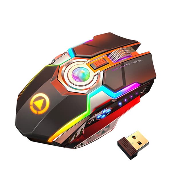 Professionell Trådlös Laddningsbar Gamingmus