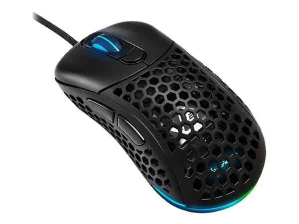 Sharkoon Light² 200 - Mus - optisk - 6 knappar - kabelansluten - USB