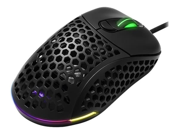 Sharkoon Light² 200 - Mus - optisk - 6 knappar - kabelansluten - USB Vit