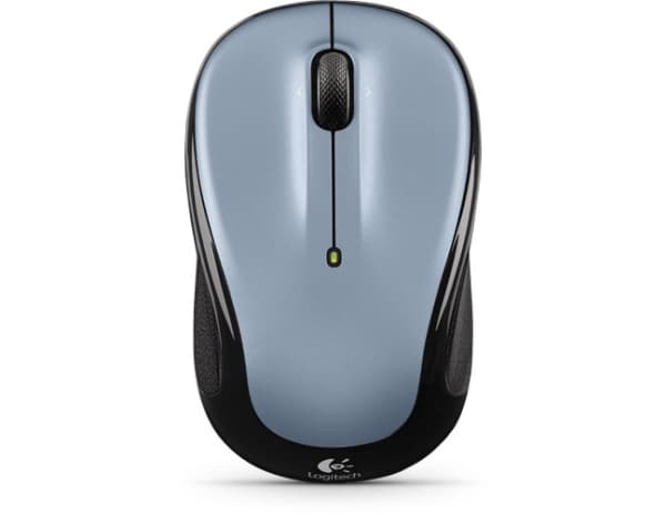 Logitech M325 - Mus - optisk - trådløs - 2.4 GHz - USB trådløs mottaker - sølv
