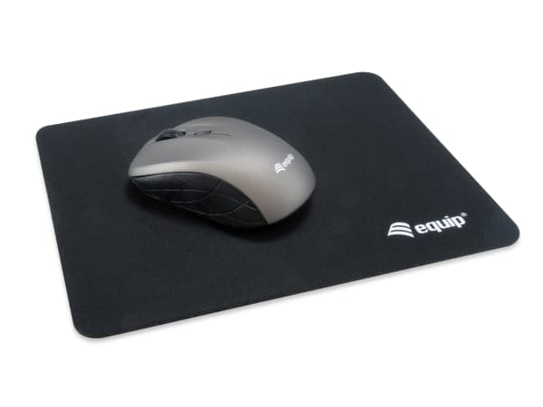 Equip 245109, Ambidextrous, Optisk, RF Trådlös, 1600 DPI, Grå
