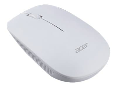 Acer AMR010 - Mus - 3 knappar - trådlös - Bluetooth - vit - detaljhandel - för Aspire C 22; Chromebook 51X; TravelMate Spin B3; Veriton Essential N V