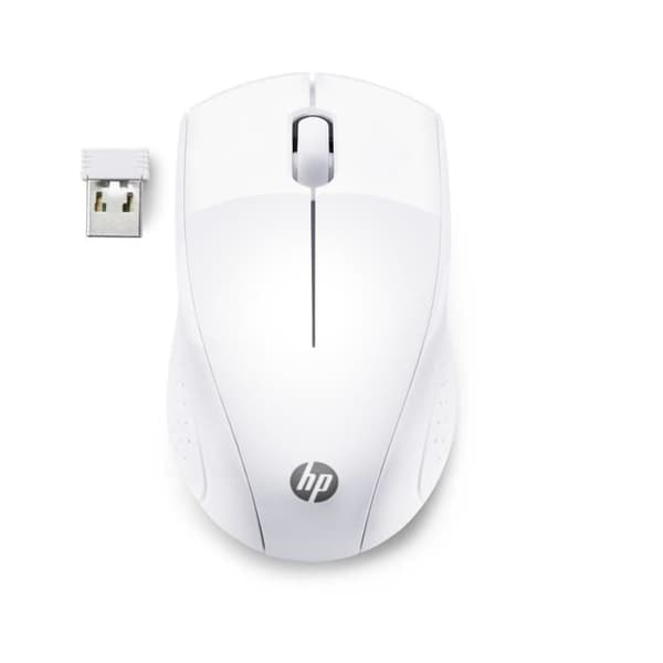 HP trådlös mus 220 S vit Vit