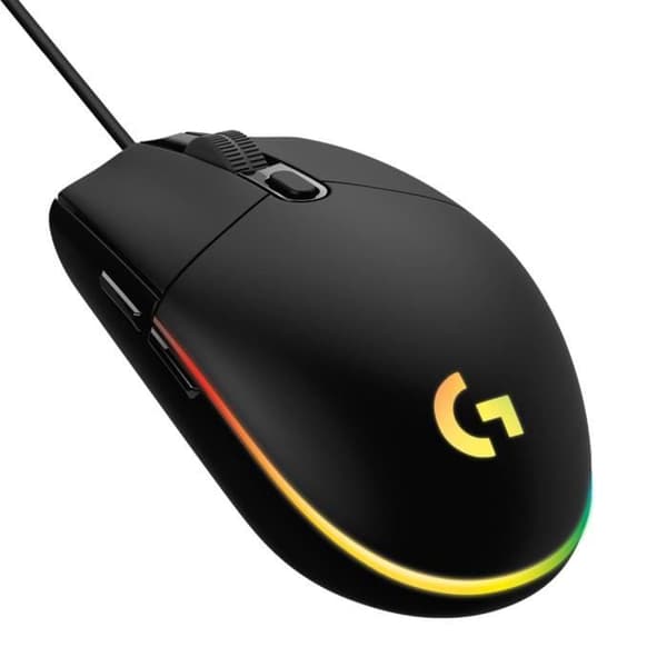 Logitech - G203 LightSync RGB Gaming Mouse - Svart