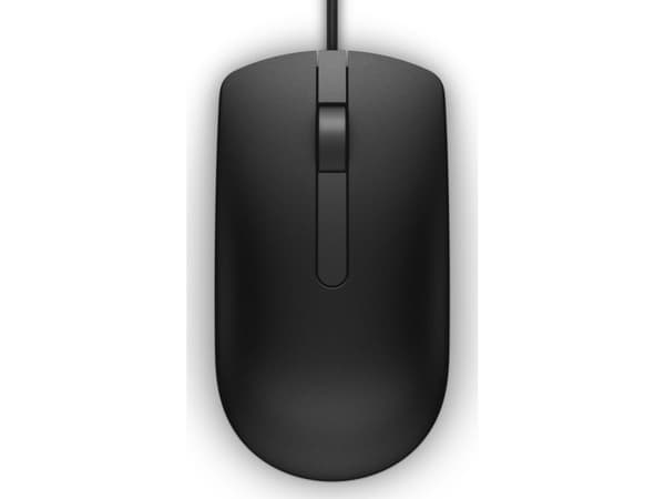 MS116 USB Wired Mouse, Sapphire, BrownBox, Black,