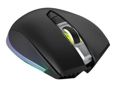 Hama uRage Reaper 700 unleashed - Mus - ergonomisk - optisk - 9 knappar - trådlös - 2.4 GHz - trådlös USB-mottagare - svart
