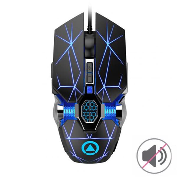 Gaming Mus Ergonomisk Bekväm Snabb (LED Ljus)