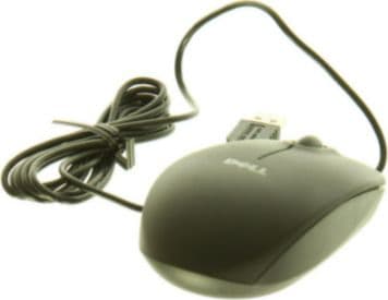 Dell MS111 - Mus - optisk - kabelansluten - USB - för Inspiron 3646
