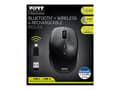 Miniatyrbilde 4 av 5: PORT Connect Professional - Mus - 5 knapper - kablet - 2.4 GHz, Bluetooth - USB / USB-C trådløse mottakere