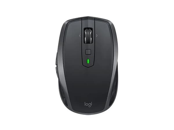 Logitech MX Anywhere 2S - Mus - laser - 7 knapper - trådløs - 2.4 GHz - USB trådløs mottaker - grafitt