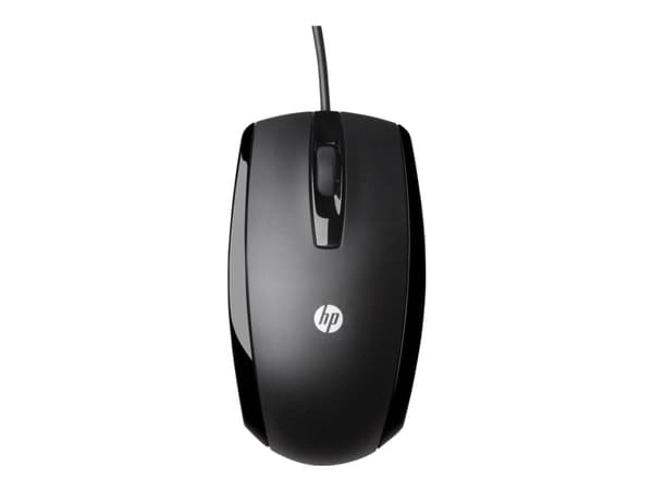 HP Mouse óptico USB de 3 botones datormöss Ambidextrous USB Type-A Optisk Svart