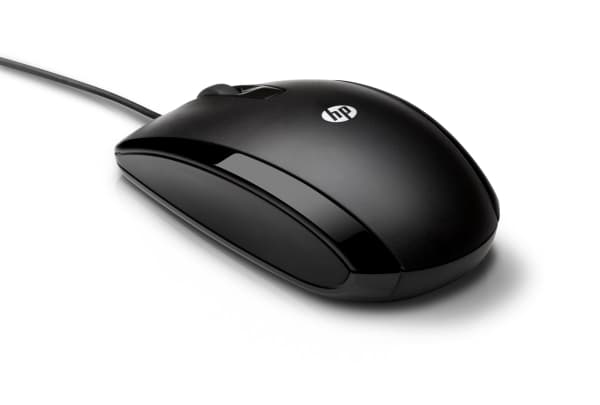 HP Langallinen X500 -hiiri, Optinen, USB A-tyyppi, Musta