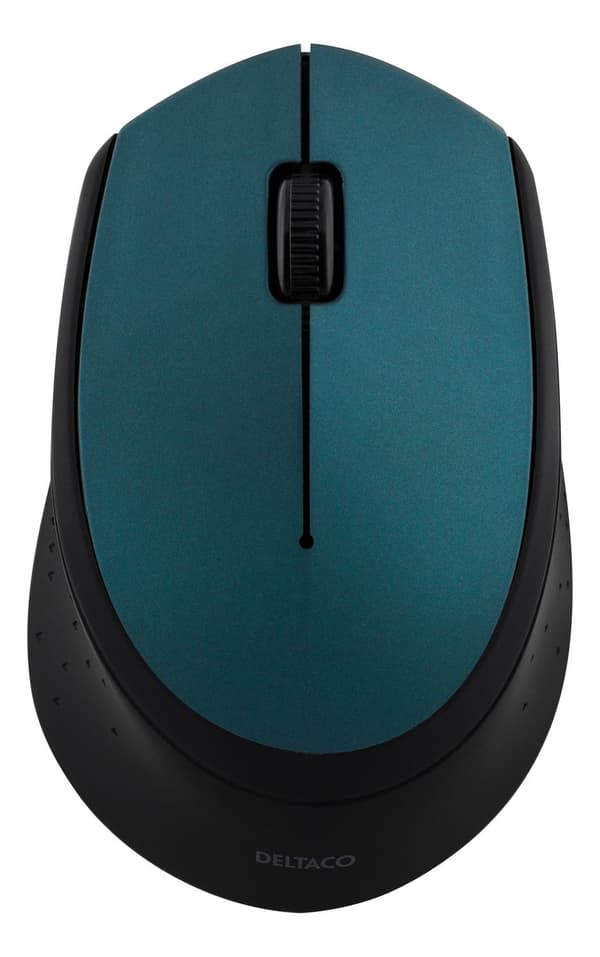 Wireless optical mouse 2.4GHz, 3 buttons w/ a scroll, green