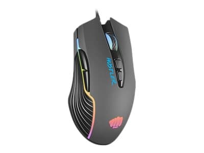 FURY Hustler - Mus - ergonomisk - optisk - 7 knappar - kabelansluten - USB 2.0
