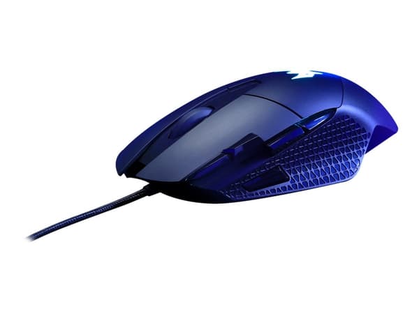 Acer Predator Cestus 315 (PMW010) - Mus - ergonomisk - 8 knappar - kabelansluten - USB - svart - detaljhandel - för Predator Helios 300; Predator Tri Svart